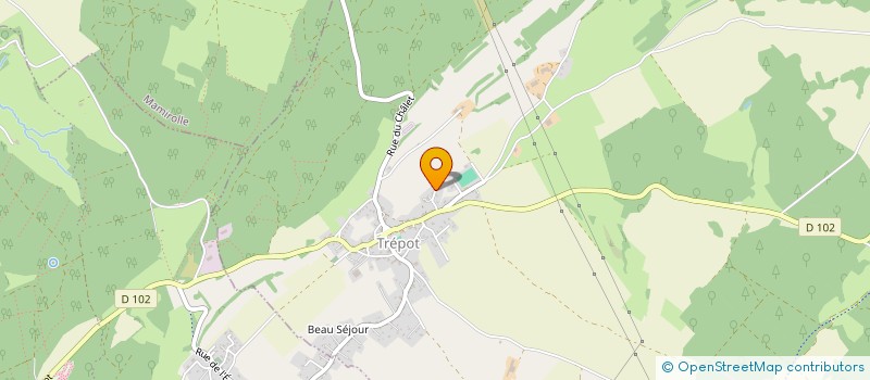 localisation de l'entreprise MONSIEUR SYLVAIN DEMESY  TREPOT