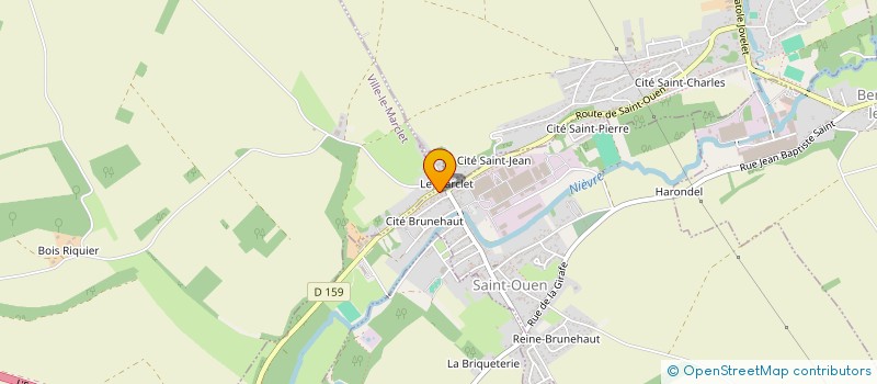 localisation de l'entreprise MONSIEUR SYLVAIN DENEUX  SAINT-OUEN