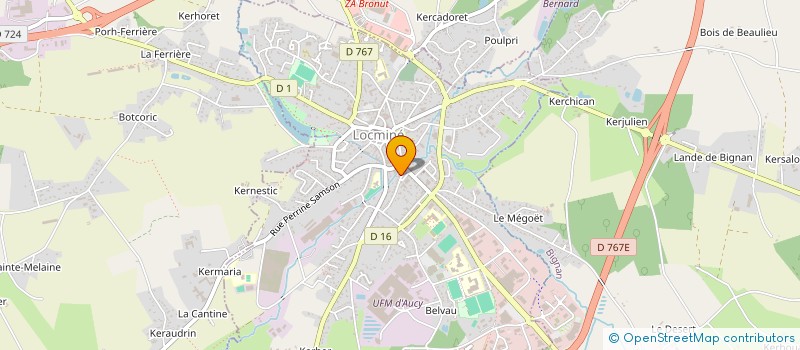 localisation de l'entreprise MONSIEUR SYLVAIN DENIS à LOCMINE