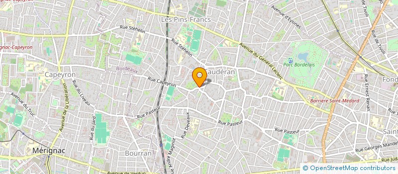 localisation de l'entreprise MONSIEUR SYLVAIN DENYS à BORDEAUX