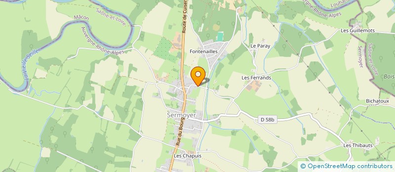 localisation de l'entreprise MONSIEUR SYLVAIN DEPONT  SERMOYER