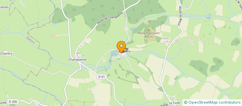 localisation de l'entreprise MONSIEUR SYLVAIN DES BOSCS  GUICHE (LA)