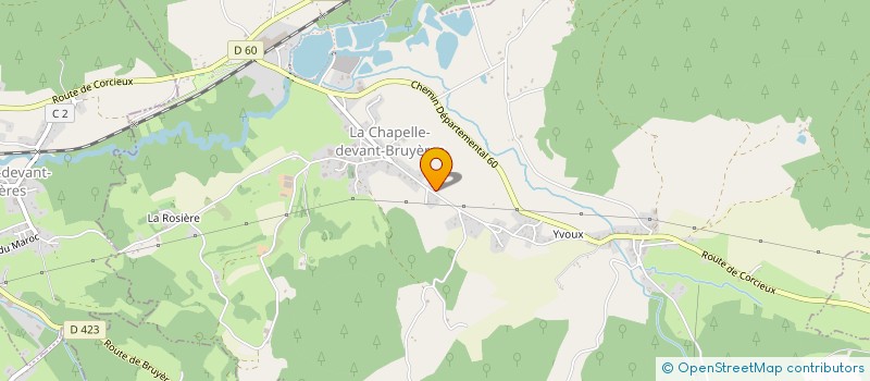 localisation de l'entreprise MONSIEUR SYLVAIN DESCHAMPS  VOMECOURT