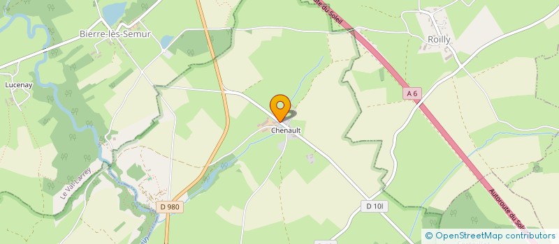 localisation de l'entreprise MONSIEUR SYLVAIN DESCLOIX  PRECY-SOUS-THIL