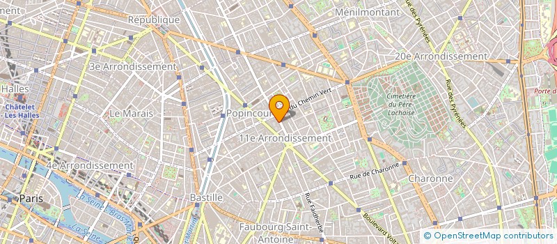 localisation de l'entreprise MONSIEUR SYLVAIN DESCLOUS  PARIS