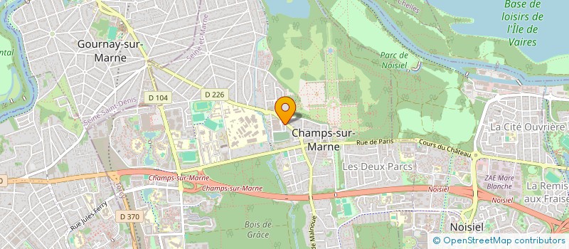 localisation de l'entreprise MONSIEUR SYLVAIN DESHAIES à CHAMPS-SUR-MARNE