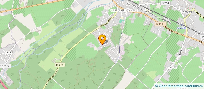 localisation de l'entreprise MONSIEUR SYLVAIN DESIMPEL  LA VERGNE