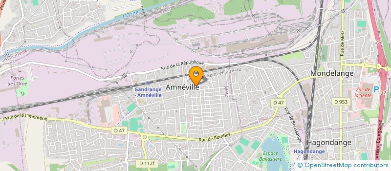 localisation de l'entreprise MONSIEUR SYLVAIN DESMEDT  AMNEVILLE