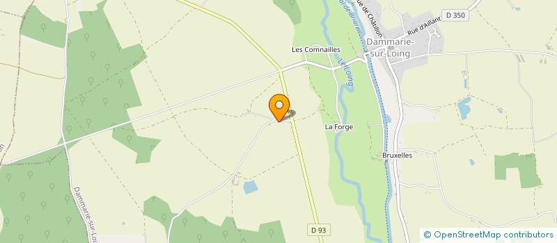 localisation de l'entreprise MONSIEUR SYLVAIN DESTRIEUX à DAMMARIE-SUR-LOING