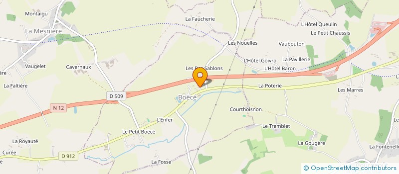 localisation de l'entreprise MONSIEUR SYLVAIN DEUDON à BOECE