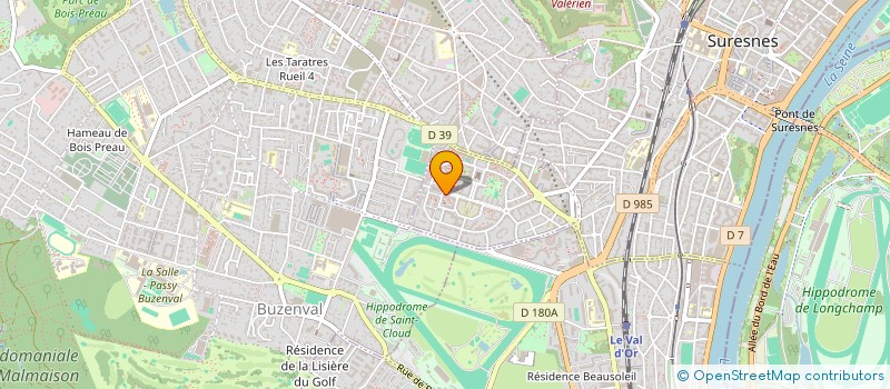localisation de l'entreprise MONSIEUR SYLVAIN DEVAUX à SURESNES