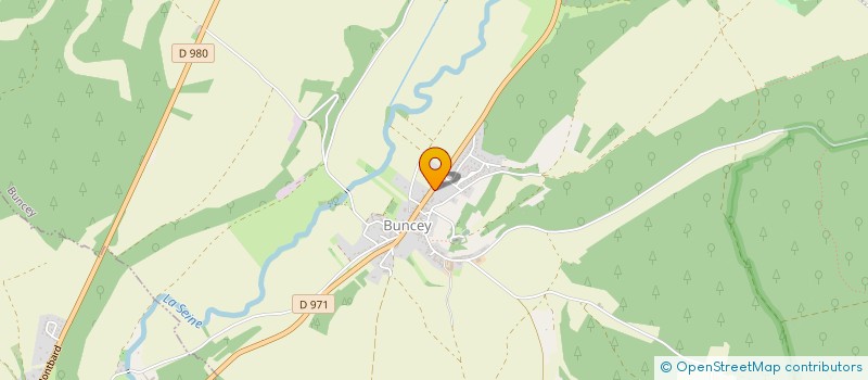 localisation de l'entreprise MONSIEUR SYLVAIN DEVELLE  BUNCEY