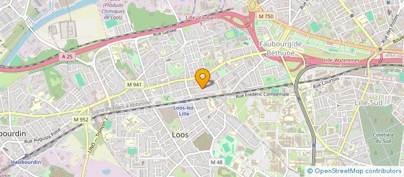 localisation de l'entreprise MONSIEUR SYLVAIN DEVULDER  LOOS