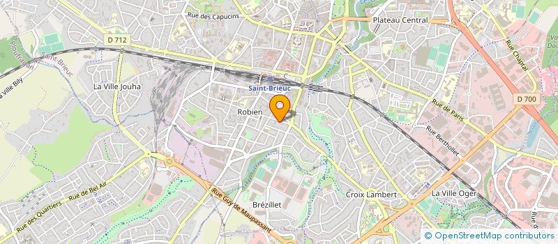 localisation de l'entreprise MONSIEUR SYLVAIN DHENNIN à SAINT-BRIEUC