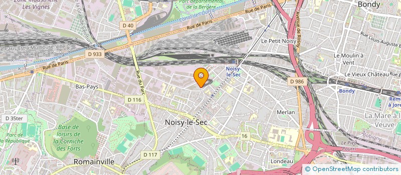 localisation de l'entreprise MONSIEUR SYLVAIN DIANGENDA à NOISY-LE-SEC