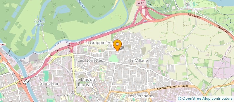 localisation de l'entreprise MONSIEUR SYLVAIN DISTEFANO à VAULX-EN-VELIN