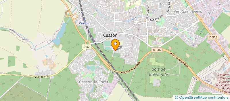 localisation de l'entreprise MONSIEUR SYLVAIN DJOUADI  SAINT FRANCOIS LONGCHAMP