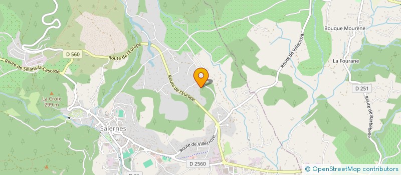 localisation de l'entreprise MONSIEUR SYLVAIN DODET  SALERNES