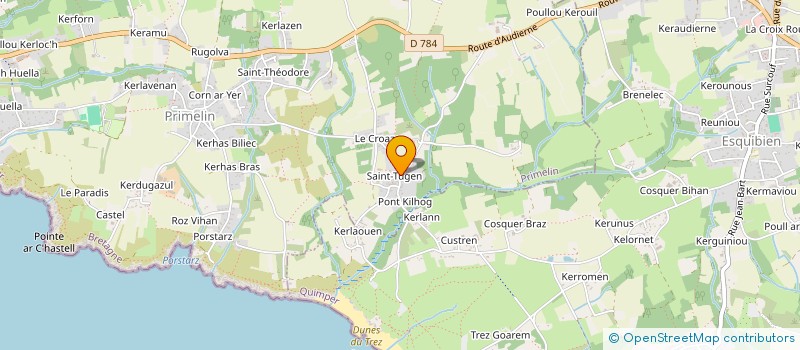 localisation de l'entreprise MONSIEUR SYLVAIN DONNART  PRIMELIN