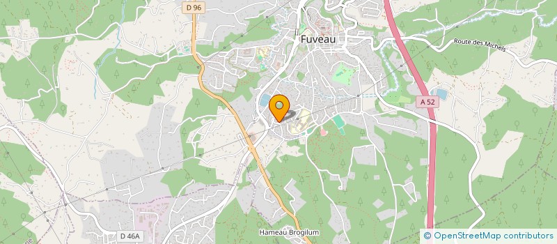 localisation de l'entreprise MONSIEUR SYLVAIN DONZE à FUVEAU