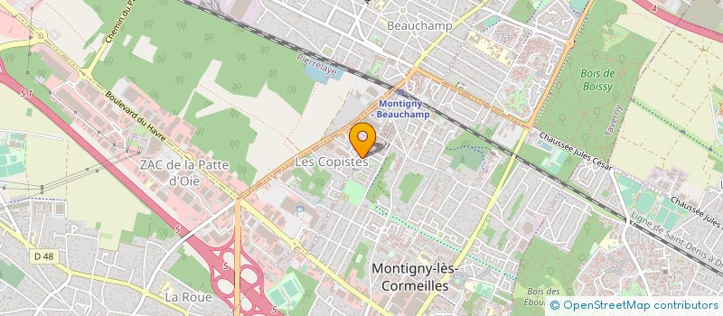 localisation de l'entreprise MONSIEUR SYLVAIN DOREAU  HERBLAY-SUR-SEINE