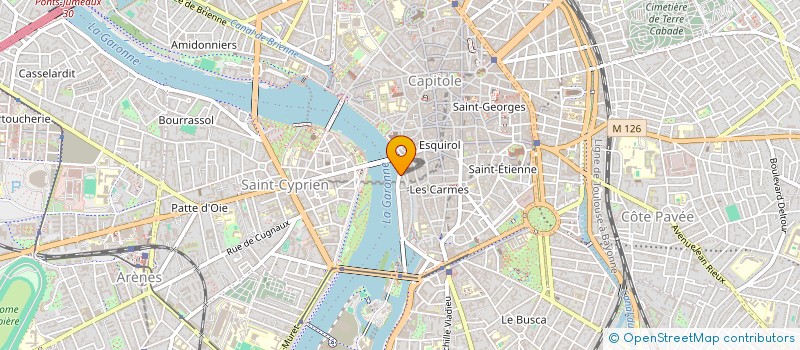 localisation de l'entreprise MONSIEUR SYLVAIN DRILHOLLE  TOULOUSE