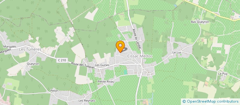 localisation de l'entreprise MONSIEUR SYLVAIN DUBUC  CISSAC-MEDOC