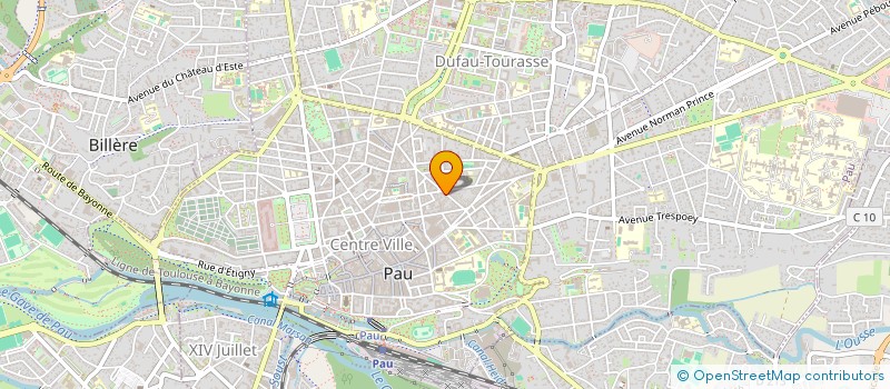 localisation de l'entreprise MONSIEUR SYLVAIN DUBUN à PAU