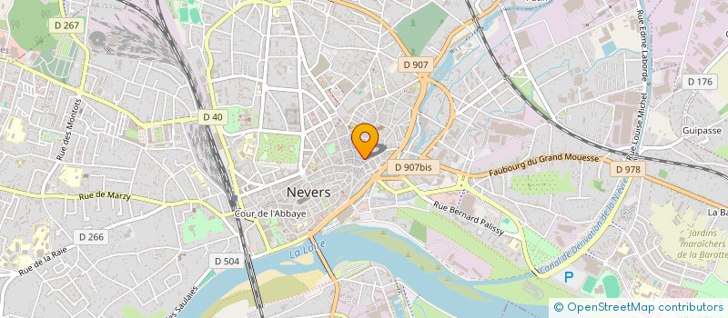 localisation de l'entreprise MONSIEUR SYLVAIN DUCHESNE à NEVERS