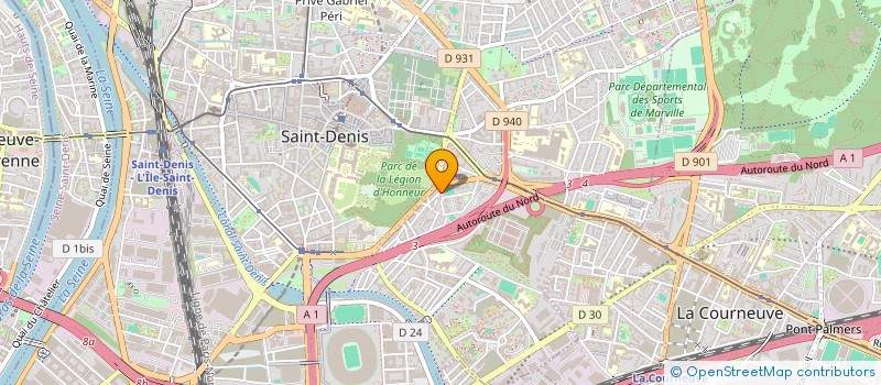 localisation de l'entreprise MONSIEUR SYLVAIN DUCRET  SAINT-DENIS