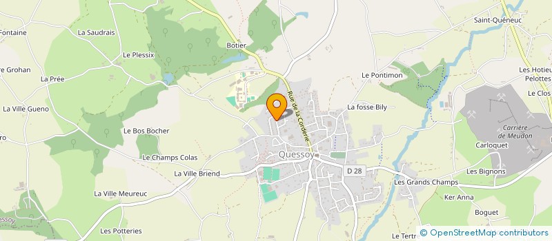 localisation de l'entreprise MONSIEUR SYLVAIN DUMOND à QUESSOY