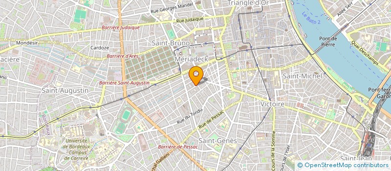 localisation de l'entreprise MONSIEUR SYLVAIN DUPOUY  BORDEAUX