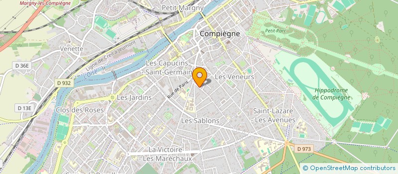 localisation de l'entreprise MONSIEUR SYLVAIN DUQUENNE à COMPIEGNE