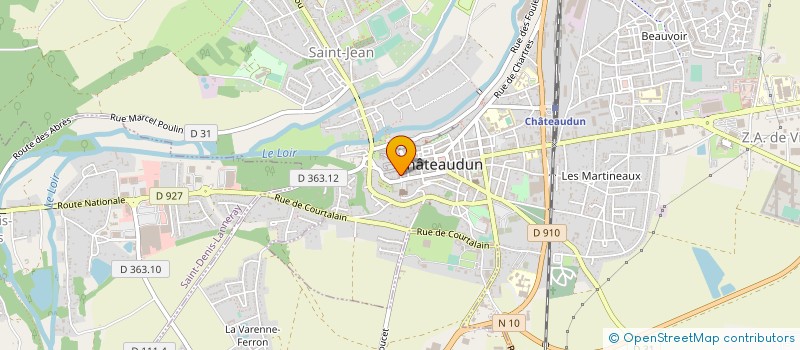 localisation de l'entreprise MONSIEUR SYLVAIN DURAND à CHATEAUDUN