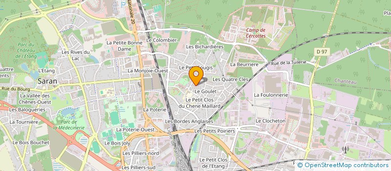 localisation de l'entreprise MONSIEUR SYLVAIN DURU à SARAN