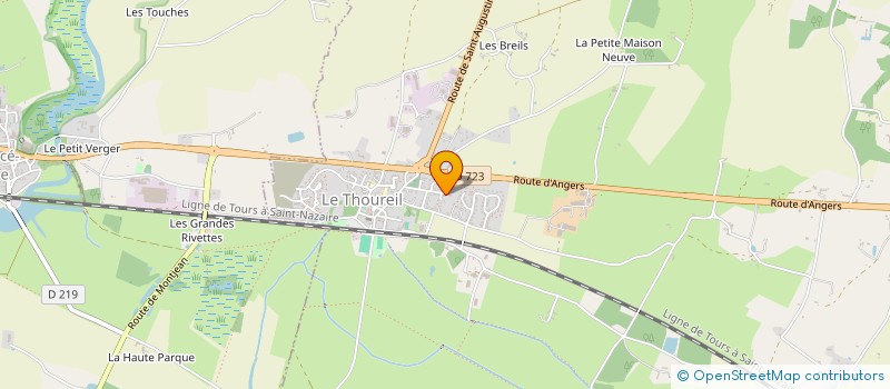 localisation de l'entreprise MONSIEUR SYLVAIN ENAULT à SAINT-GERMAIN-DES-PRES