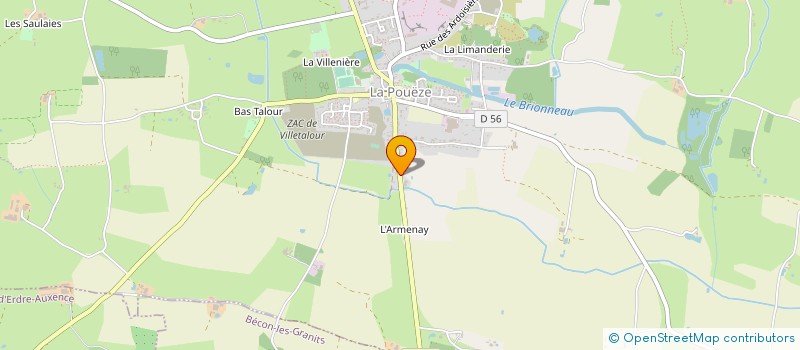 localisation de l'entreprise MONSIEUR SYLVAIN ESNAUD  CHAMBELLAY