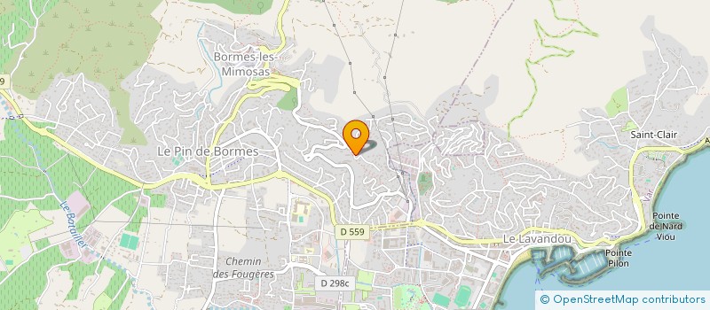 localisation de l'entreprise MONSIEUR SYLVAIN ESPOSITO à BORMES-LES-MIMOSAS