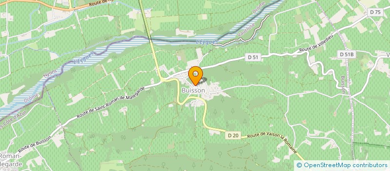 localisation de l'entreprise MONSIEUR SYLVAIN FACENDA  BUISSON