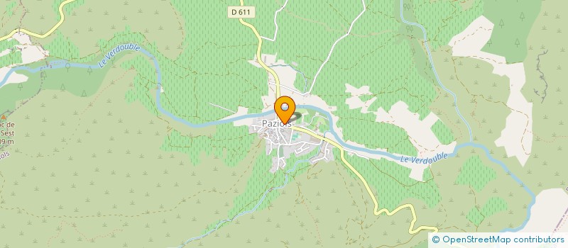 localisation de l'entreprise MONSIEUR SYLVAIN FAIXO  PAZIOLS