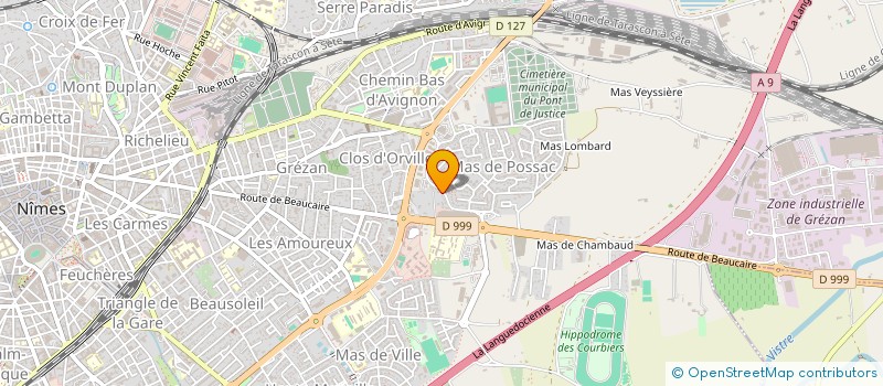 localisation de l'entreprise MONSIEUR SYLVAIN FAMA  NIMES