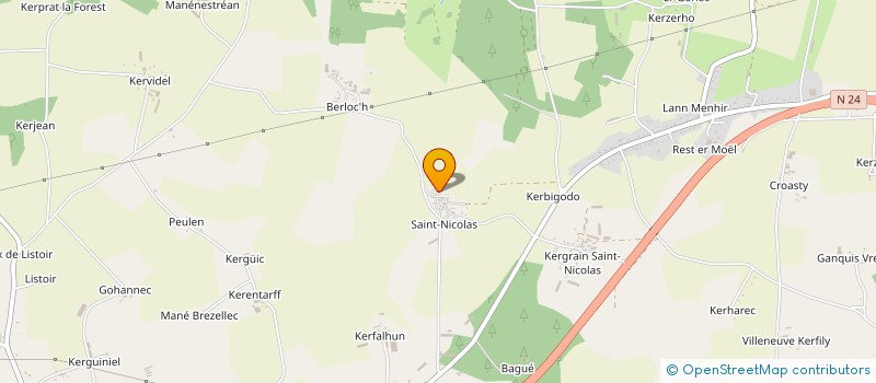 localisation de l'entreprise MONSIEUR SYLVAIN FARUAU  LANGUIDIC