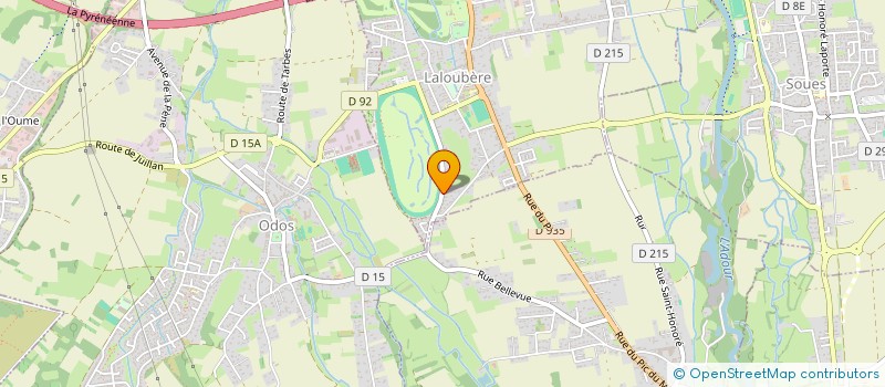 localisation de l'entreprise MONSIEUR SYLVAIN FATTA-BAROU  LALOUBERE