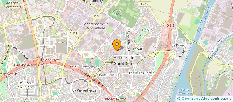 localisation de l'entreprise MONSIEUR SYLVAIN FAUCONNET à CAEN