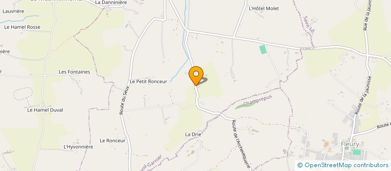 localisation de l'entreprise MONSIEUR SYLVAIN FAUTRAT  LE MESNIL-GARNIER