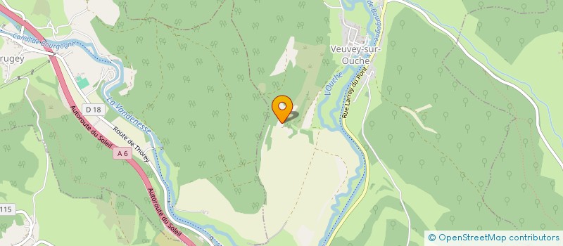 localisation de l'entreprise MONSIEUR SYLVAIN FAUVE  MONTCEAU-ET-ECHARNANT