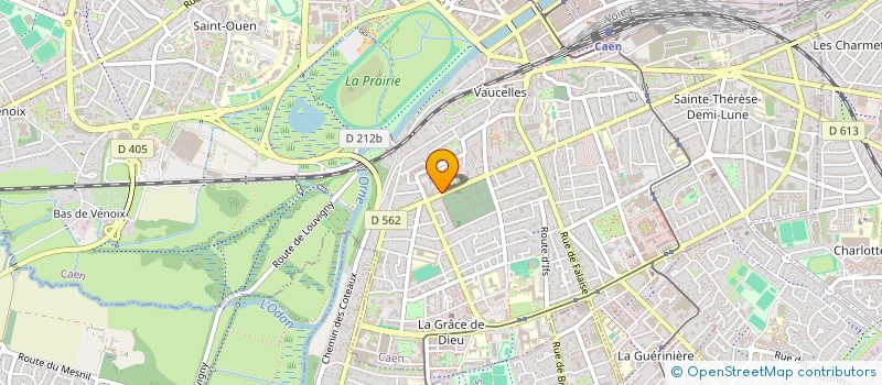 localisation de l'entreprise MONSIEUR SYLVAIN FAUVEL à CAEN