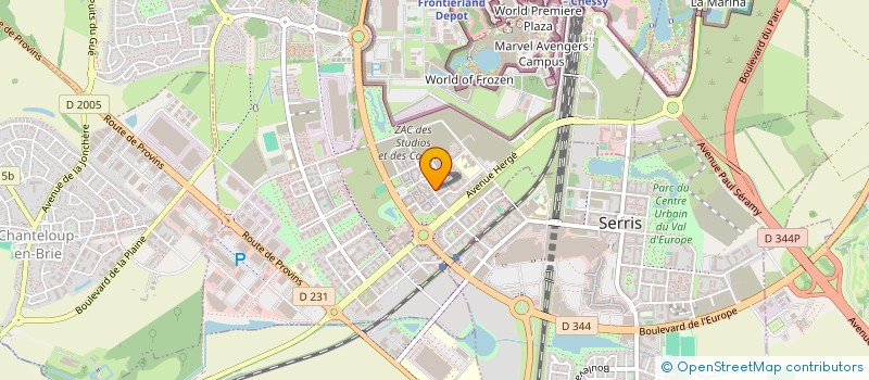 localisation de l'entreprise MONSIEUR SYLVAIN FAYAT  CHESSY