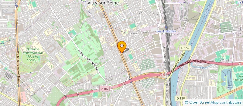 localisation de l'entreprise MONSIEUR SYLVAIN FELICE  VITRY-SUR-SEINE