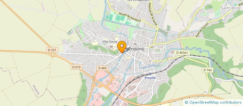 localisation de l'entreprise MONSIEUR SYLVAIN FEROT  PROVINS